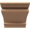 Ekena Millwork 8"W x 8"D x 8"H Wide Mayflower Rough Cedar Woodgrain TimberThane Corbel, Primed Tan CORUR08X08X08MAYRCPR - alternate 6